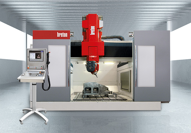 BRETON high-speed five-axis gantry machining center